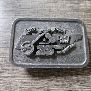 Silver Commemorative Tennessee Belt Buckle